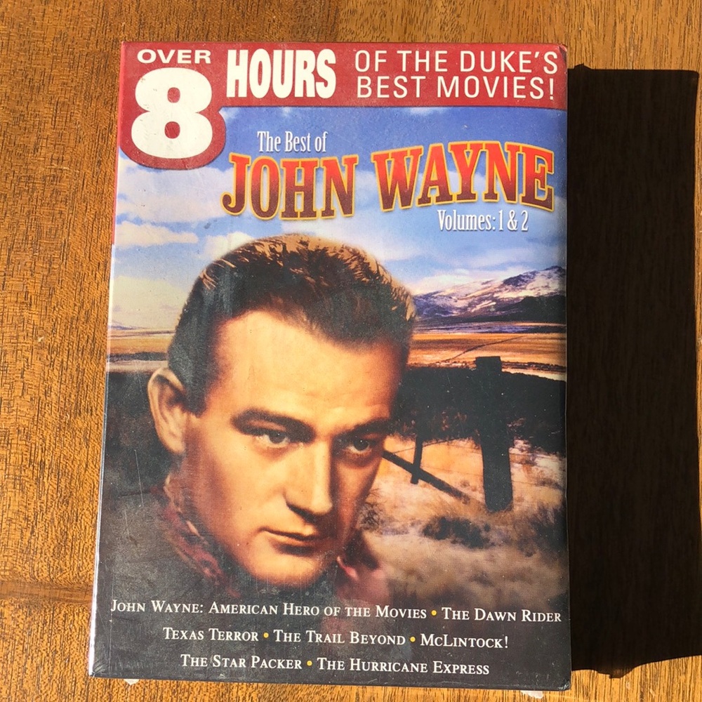 DVD The Best of John Wayne Vol1&2